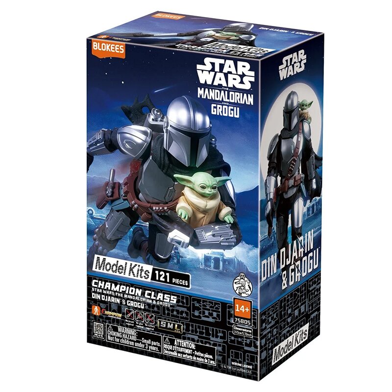 Blokees Star Wars The Mandalorian & Grogu CC05 Series - Din Djarin & Grogu