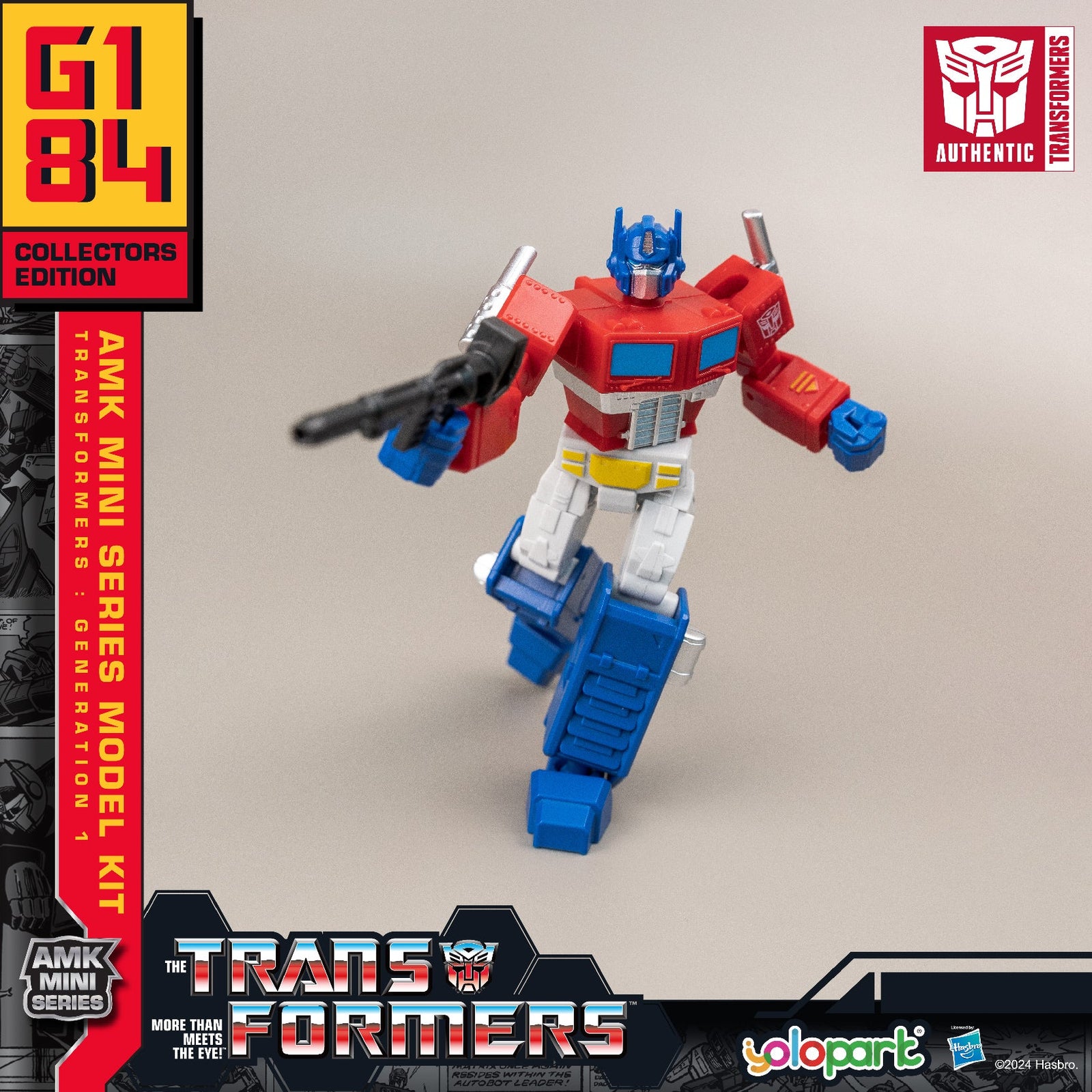 Yolopark Generation One AMK MINI Series Model Kit - Optimus Prime transformers