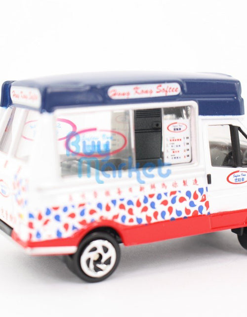 Load image into Gallery viewer, TINY Hong Kong City Culture HK #06 Ice Cream Van Deicast Model Toy Car White
