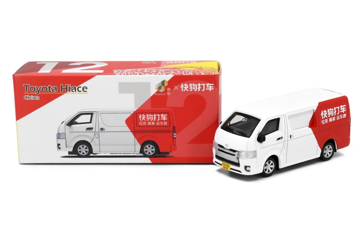 Tiny City CN12 Die-cast 1/64 Model Car - Toyota Hiace Kuai Gou