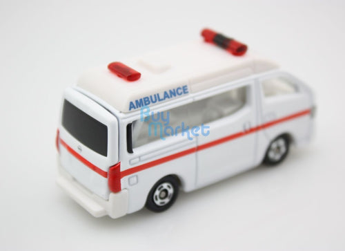 Load image into Gallery viewer, New Takara Tomy Tomica #18 Nissan NV350 Caravan Ambulance 1/69 Diecast Toy Car
