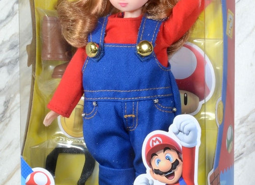 Load image into Gallery viewer, Takara Tomy Licca LD-33 Super Mario Daisuki Rika-chan (Licca-chan) Doll

