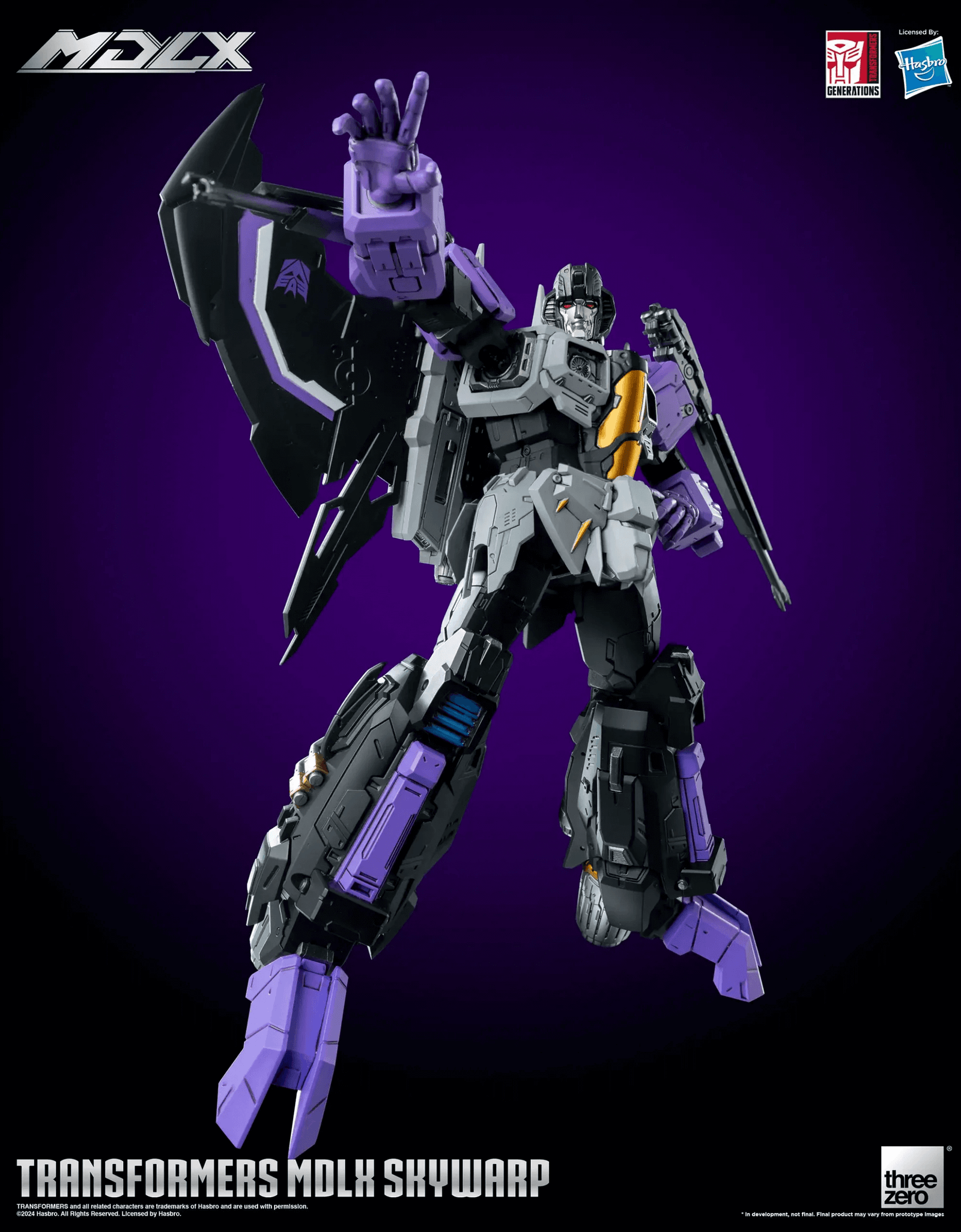 Threezero Transformers MDLX Action Figure Skywarp 20 CM