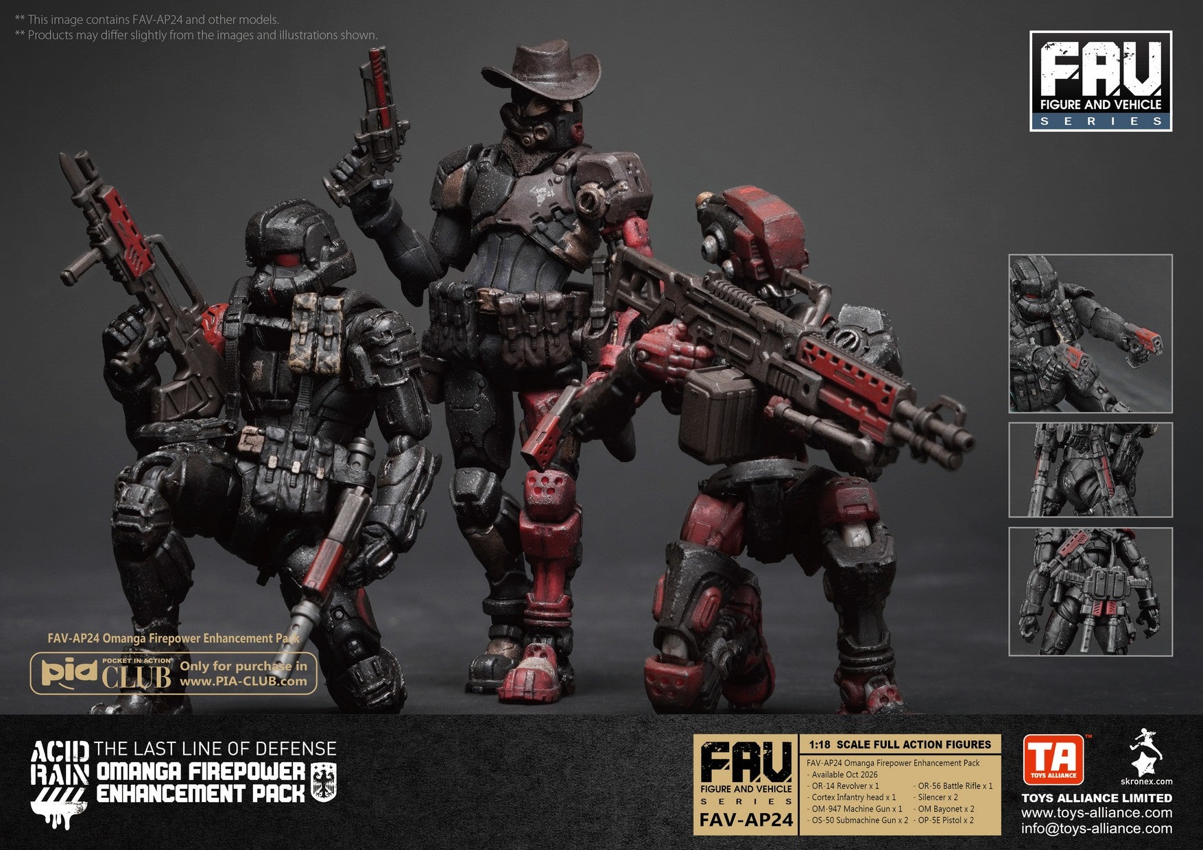 Toy Alliance Acid Rain FAV-AP24 Omanga Firepower Enhancement Pack