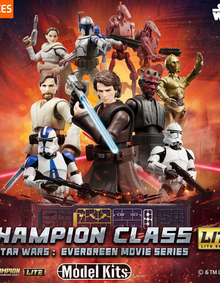 Blokees Star Wars Champion Class Lite 02 Evergreen Movie Series (Full set of 9)
