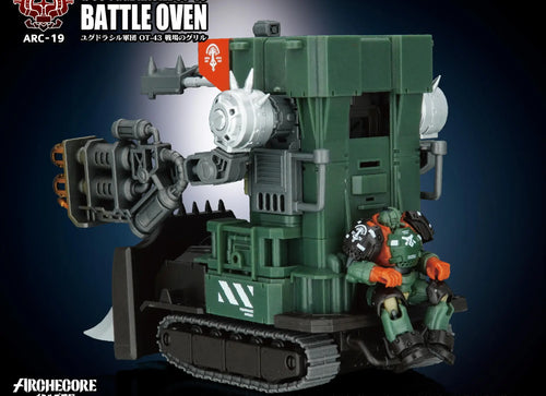 Load image into Gallery viewer, TA X ARCHECORE ARC-19 YGGDRASILL OT-43 Battle Oven Model
