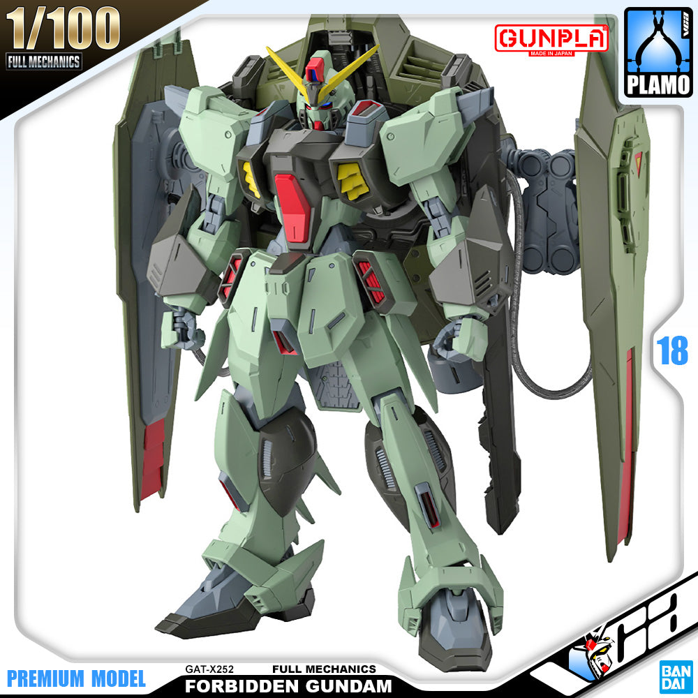 Bandai FM Full Mechanics 1/100 Gundam Seed FORBIDDEN GUNDAM (Model Kits)