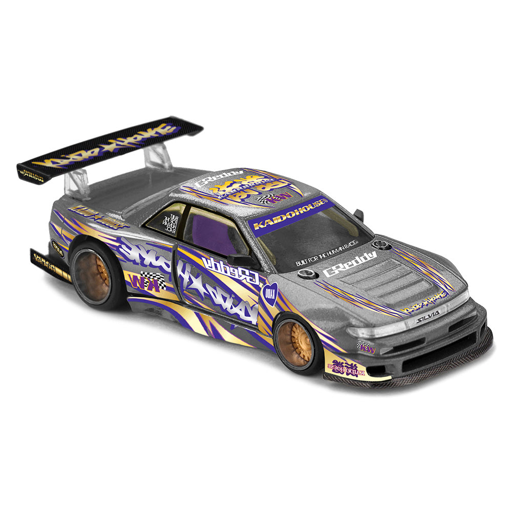 Kaido House X Mini GT Nissan Silvia S13-R KAIDO DRIFT V1 #KHMG235