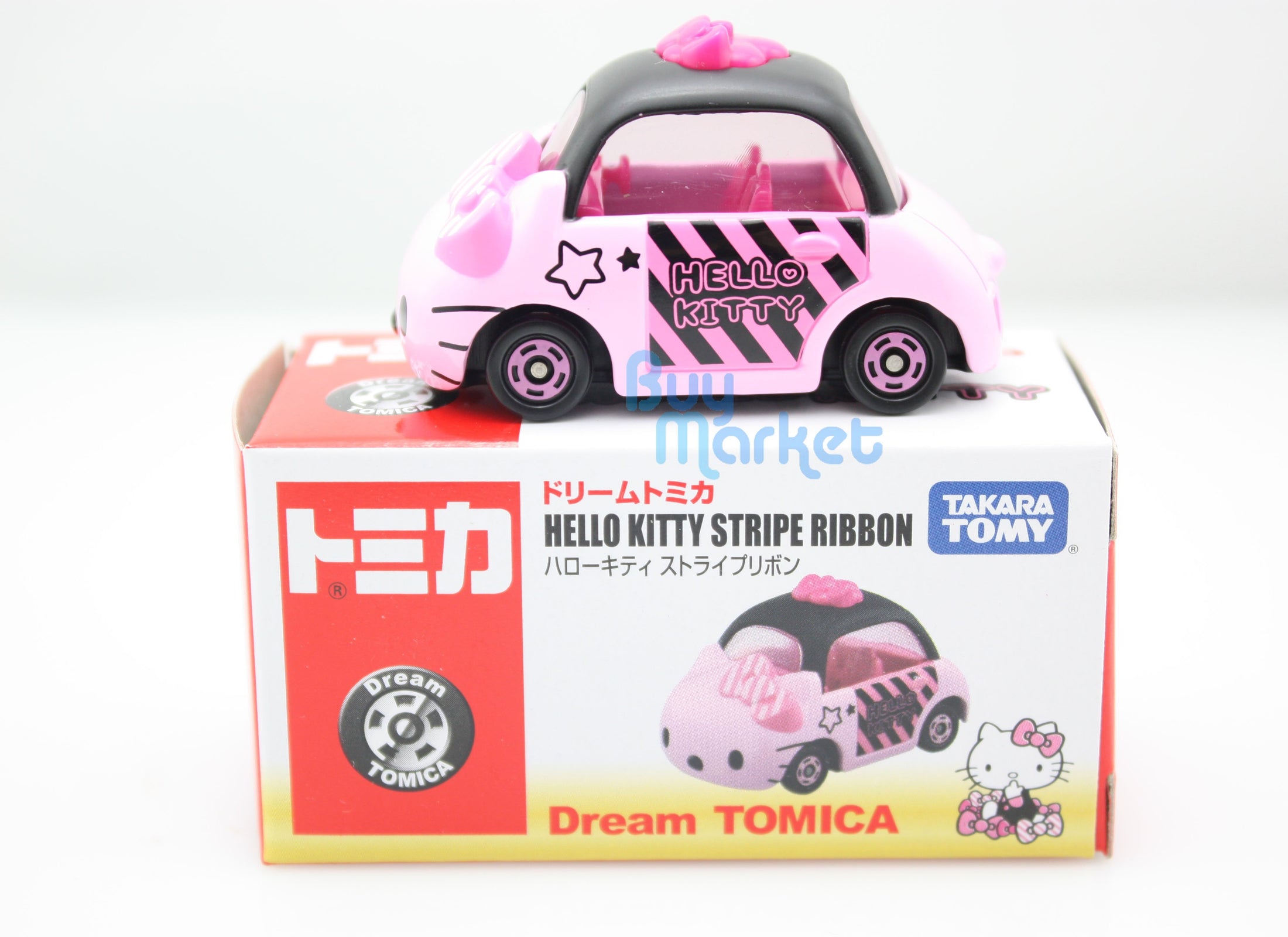 Takara Tomy Dream Tomica Hello Kitty PINK Special Version Diecast Toy Car 2015