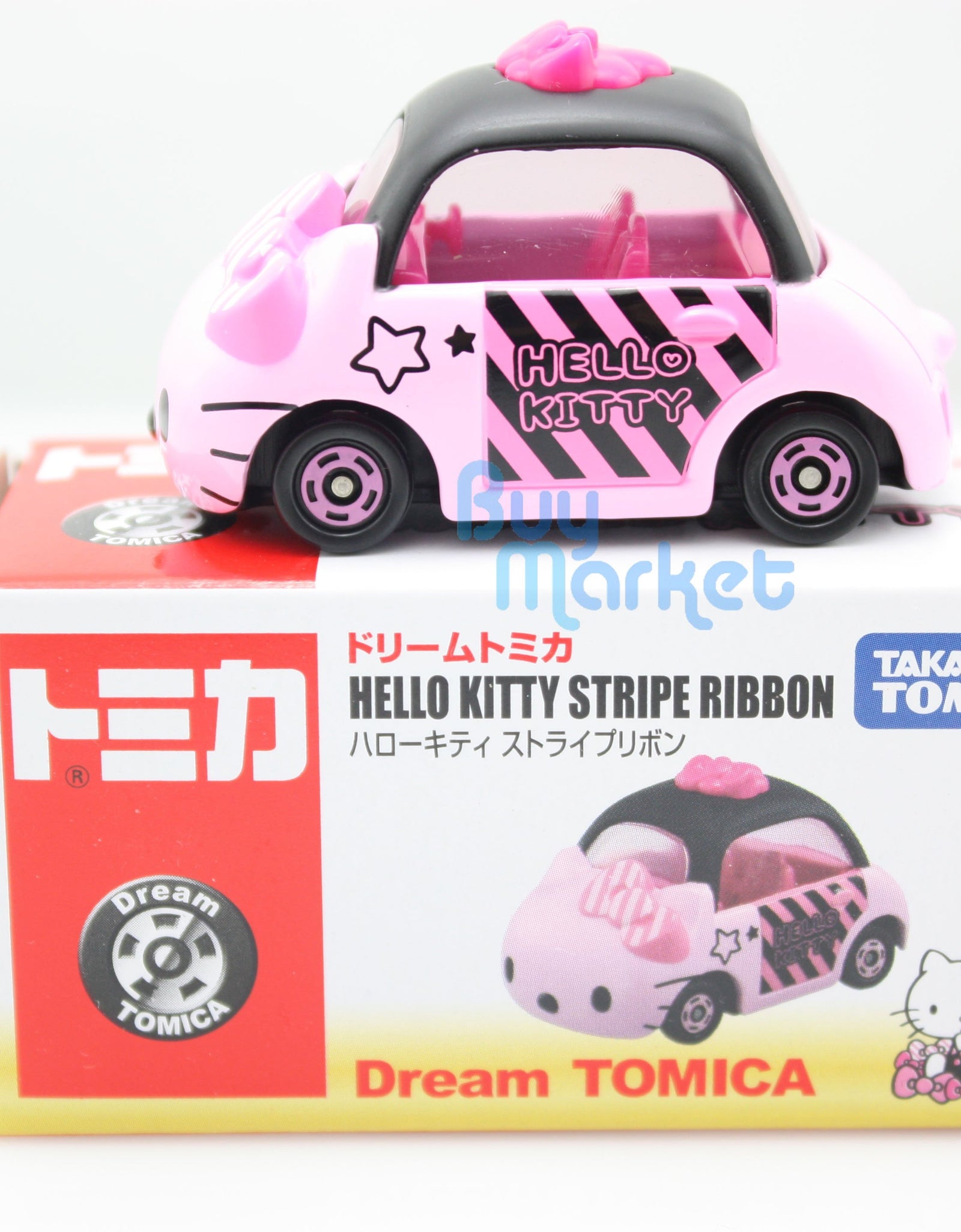 Takara Tomy Dream Tomica Hello Kitty PINK Special Version Diecast Toy Car 2015