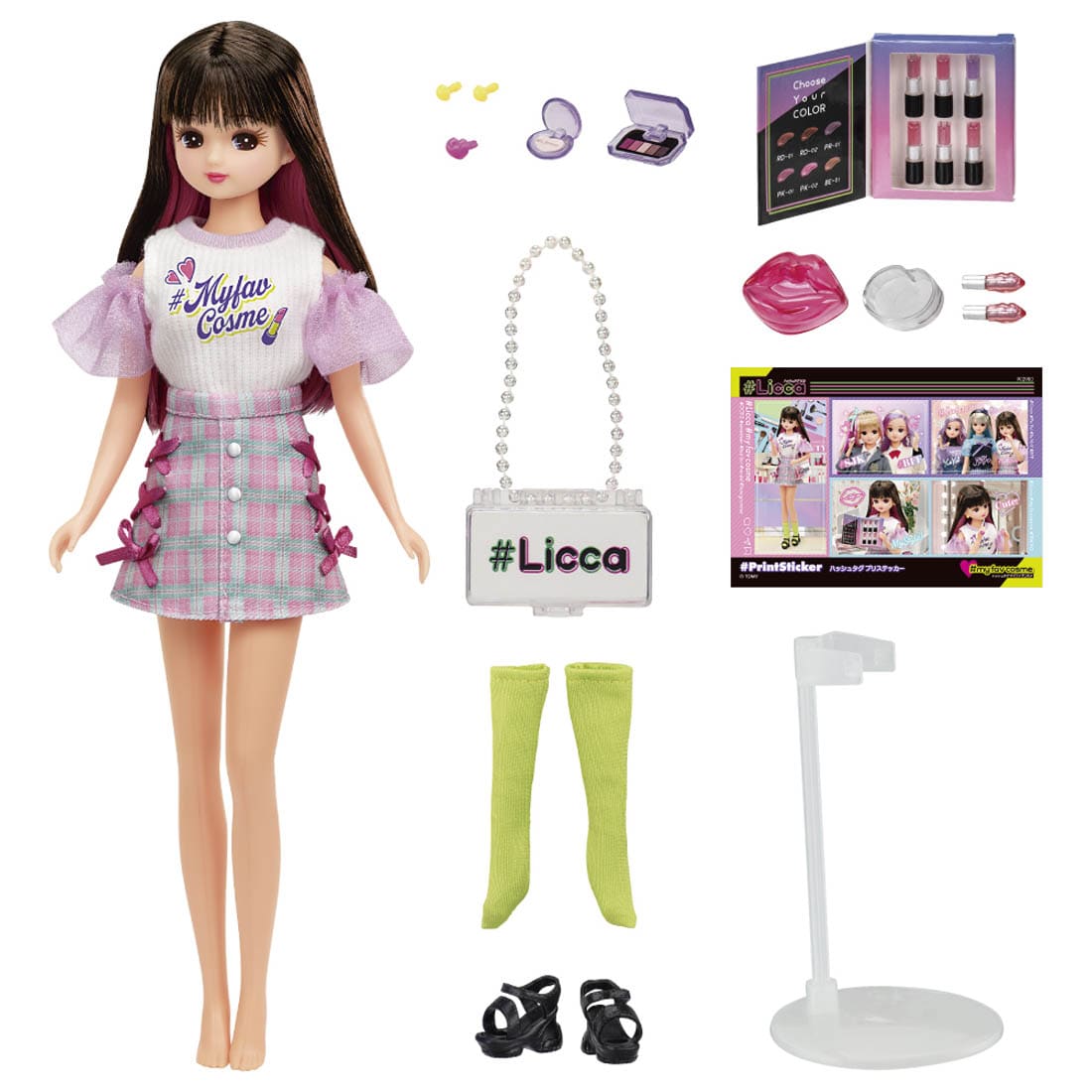 Takara Tomy Licca-chan Licca #Licca #MyFabCosmetics Doll Set