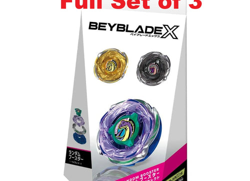 Load image into Gallery viewer, Takara Tomy Beyblade X CX-18 Random Booster BrachioWhip Select (Full Set of 3)

