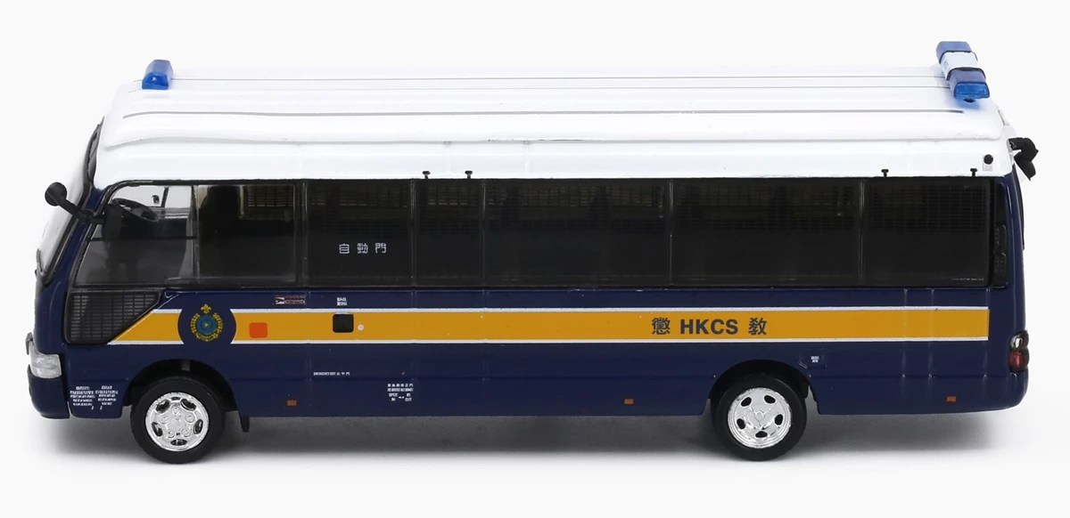 Tiny City 1/76 Toyota Coaster B59 HKCS RRT (AM5625) Diecast Model Car