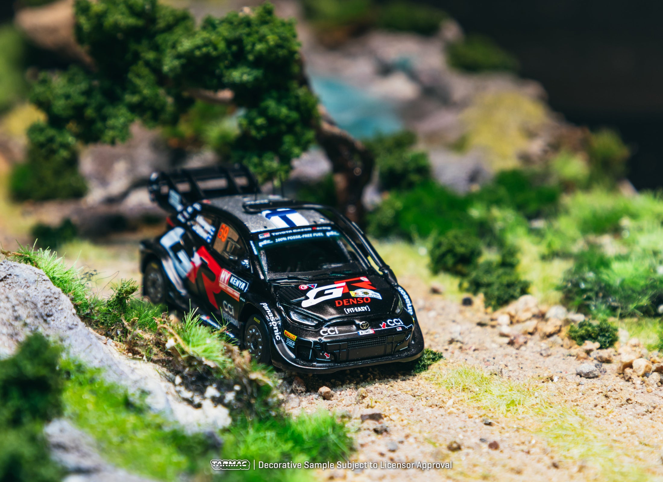 (Pre-order) Tarmac Works 1/64 Toyota GR YARIS Rally1 HYBRID Safari Rally Kenya