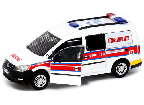 Load image into Gallery viewer, Tiny City 80 Die-cast Model Car - Volkswagen Caddy Police (AM7452)
