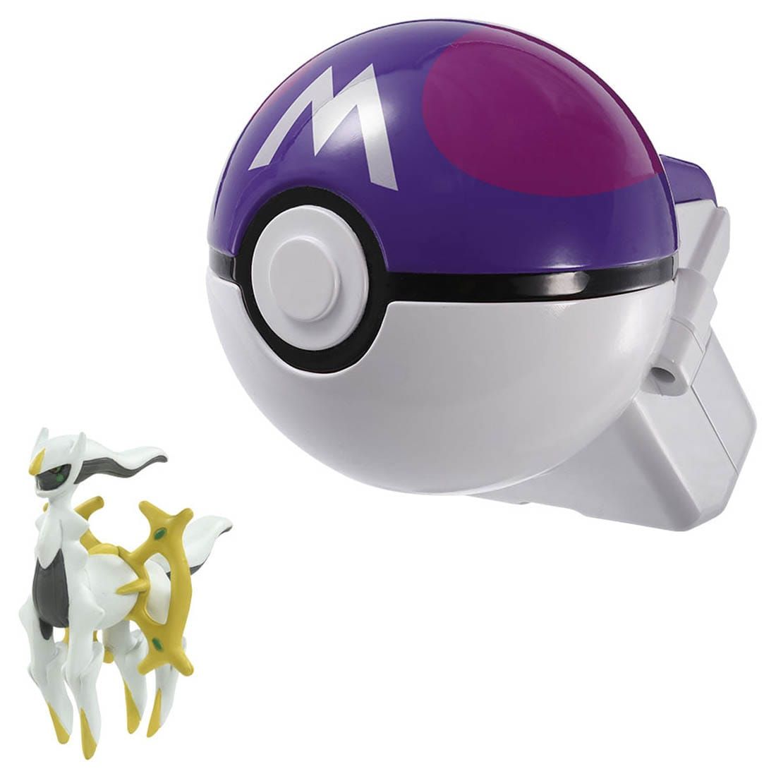 Takara Tomy Pokemon Moncolle PVC Mini Figure -Trouze Arceus Master Ball