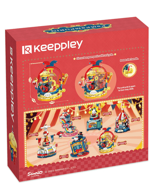 Load image into Gallery viewer, Keeppley Blocks Toy #K20826 Sanrio Series - Pompompurin Unicycle Performance
