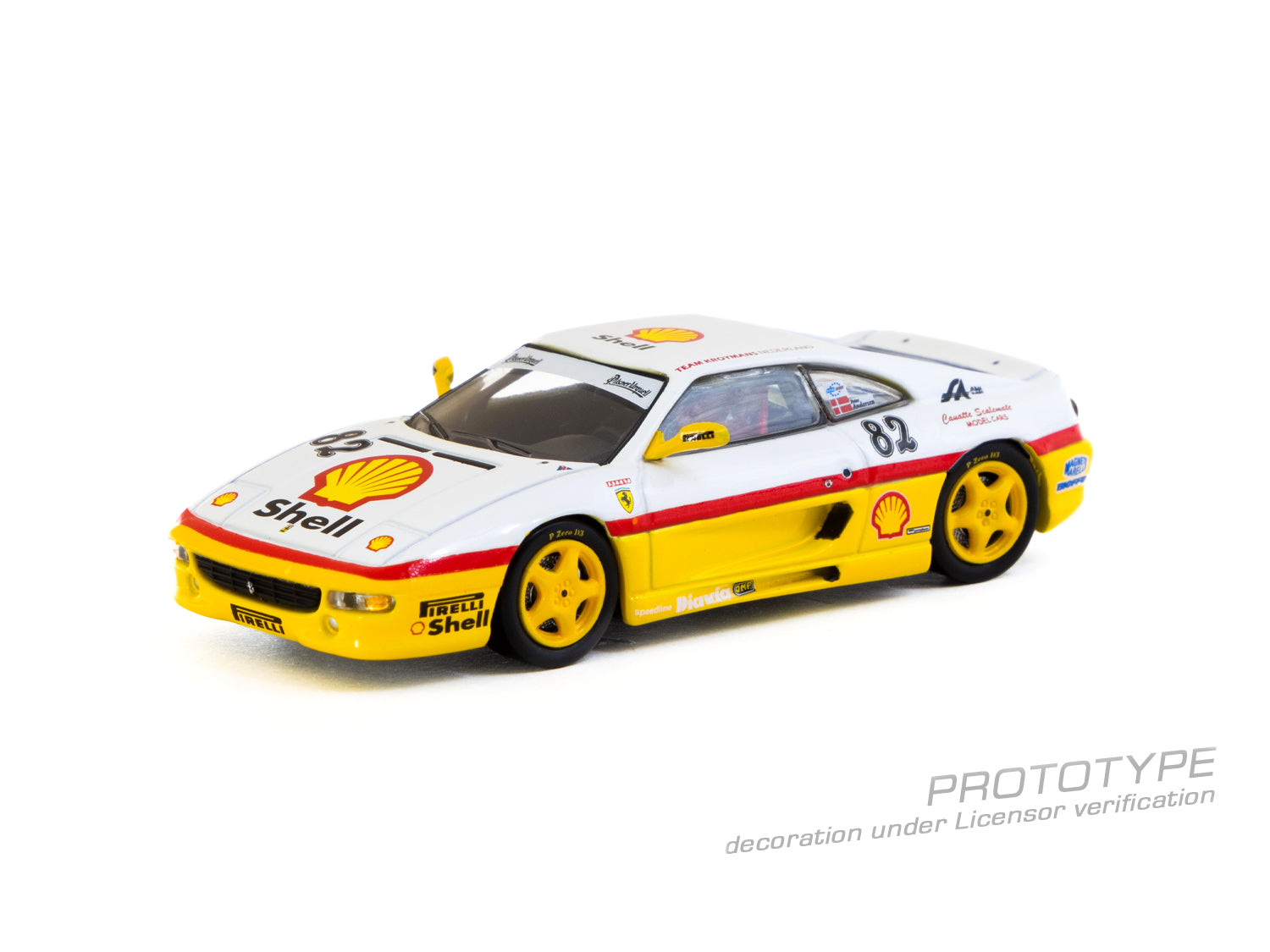Tarmac Works 1/64 Ferrari F355 Challenge 1999 Diecast Model Car
