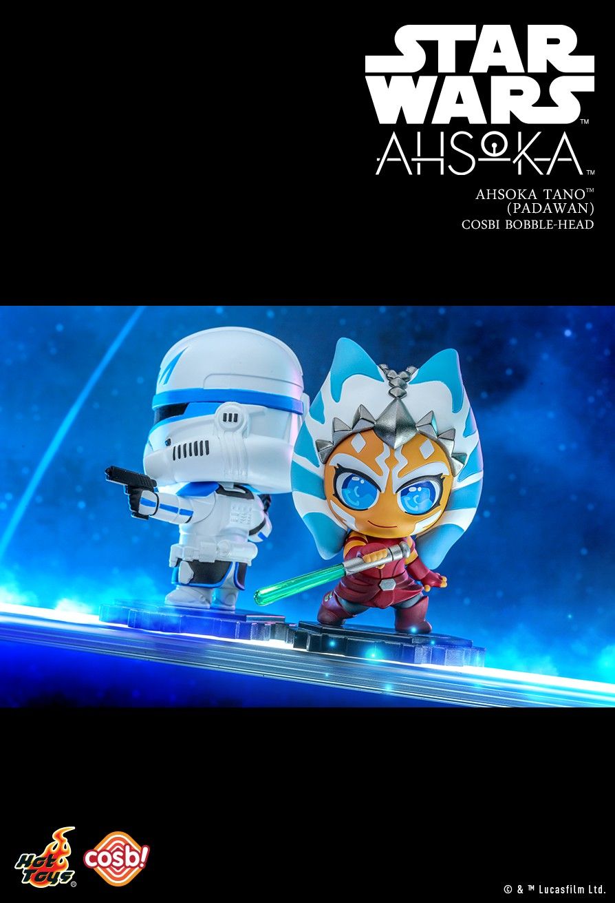 Hot Toys Star Wars: Ahsoka™ Cosbi Bobble-Head Collection Full Set