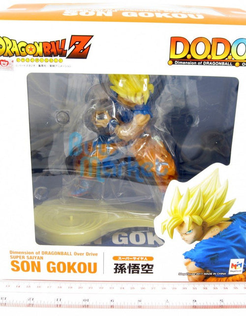 Load image into Gallery viewer, MegaHouse Dimension of Dragonball Z Overdrive: Super Saiyan Son Goku Figure DOD
