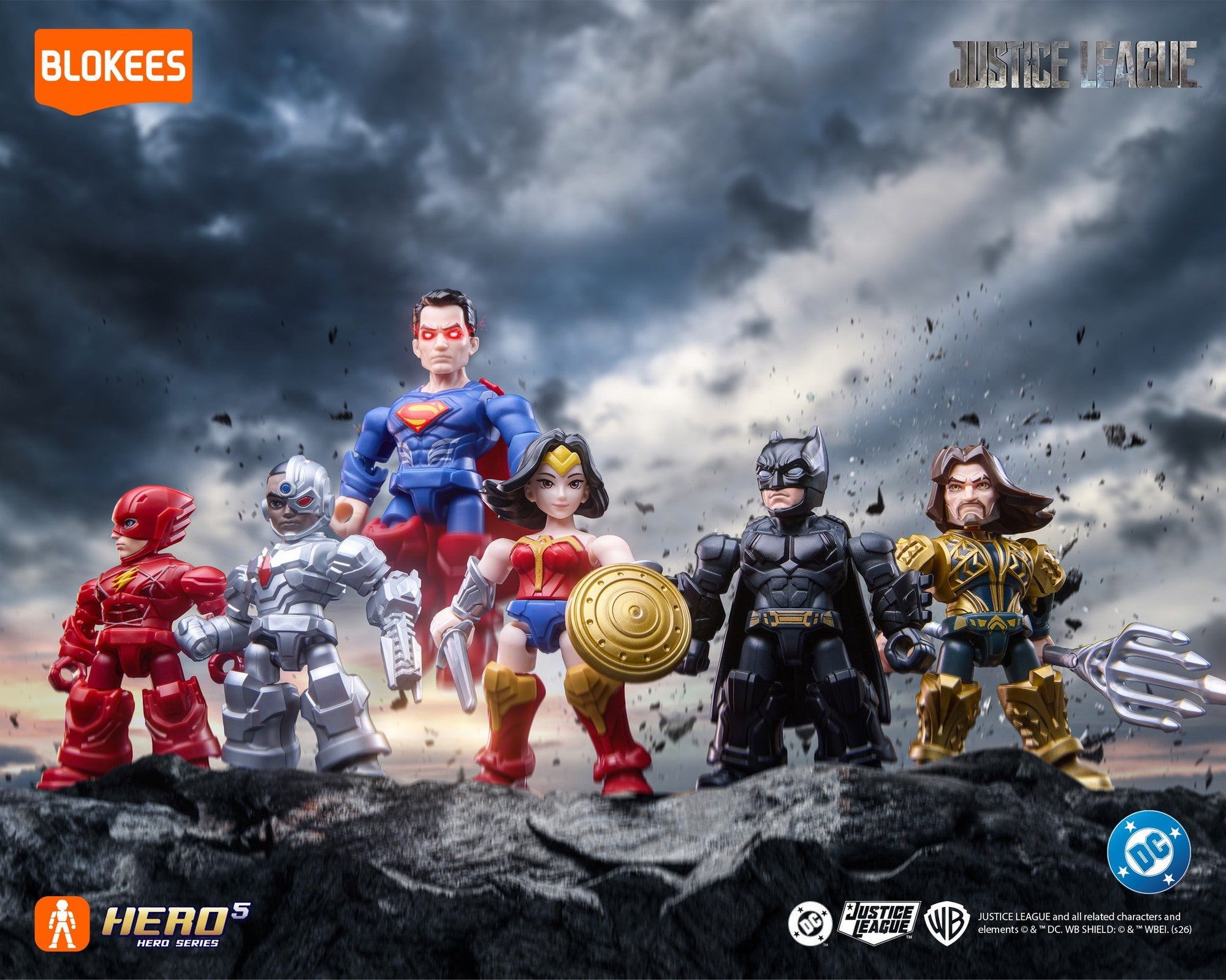 Blokees DC Defender Version 02 Justice League Blind Box Full set of 12