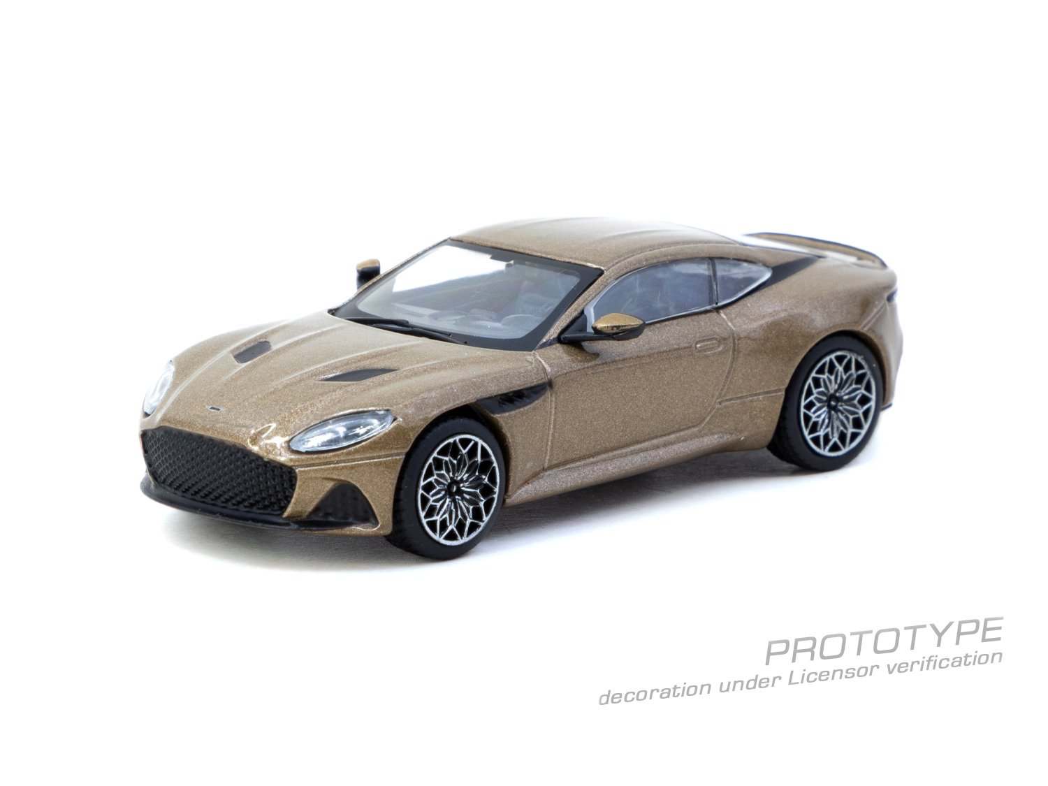 (Pre-order) Tarmac Works 1/64 Aston Martin DBS Superleggera Brown Metallic Model