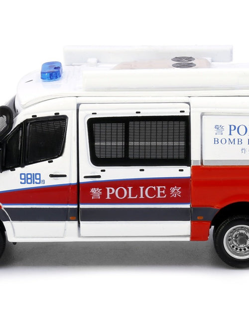 Load image into Gallery viewer, Tiny City 132 Die-cast Model Car - MERCEDES-BENZ Sprinter FL EOD (Red White)
