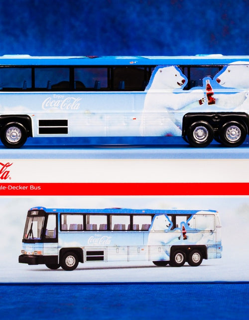 Load image into Gallery viewer, Tiny City Die-cast Model Car - 96A3 Single Deck Bus &quot;COCA COLA Polar Bear&quot;
