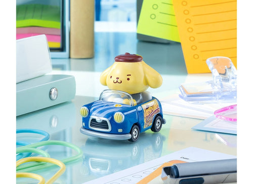 Load image into Gallery viewer, Takara Tomy Dream Tomica Tunes Single Packs Sanrio Hard at Work Pompompurin
