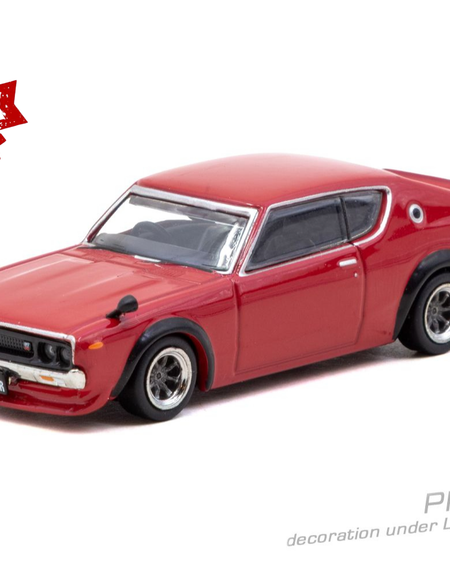(Pre-order) Tarmac Works 1/64 Nissan Skyline 2000GT-R (KPGC110) Red Diecast Car