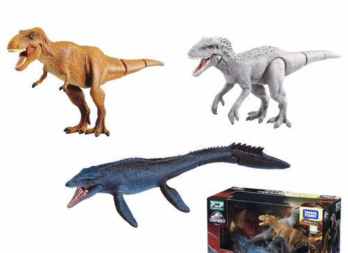 Load image into Gallery viewer, Takara Tomy ANIA Animal Jurassic World Isla Nublar Battle dinosaur Action Figure
