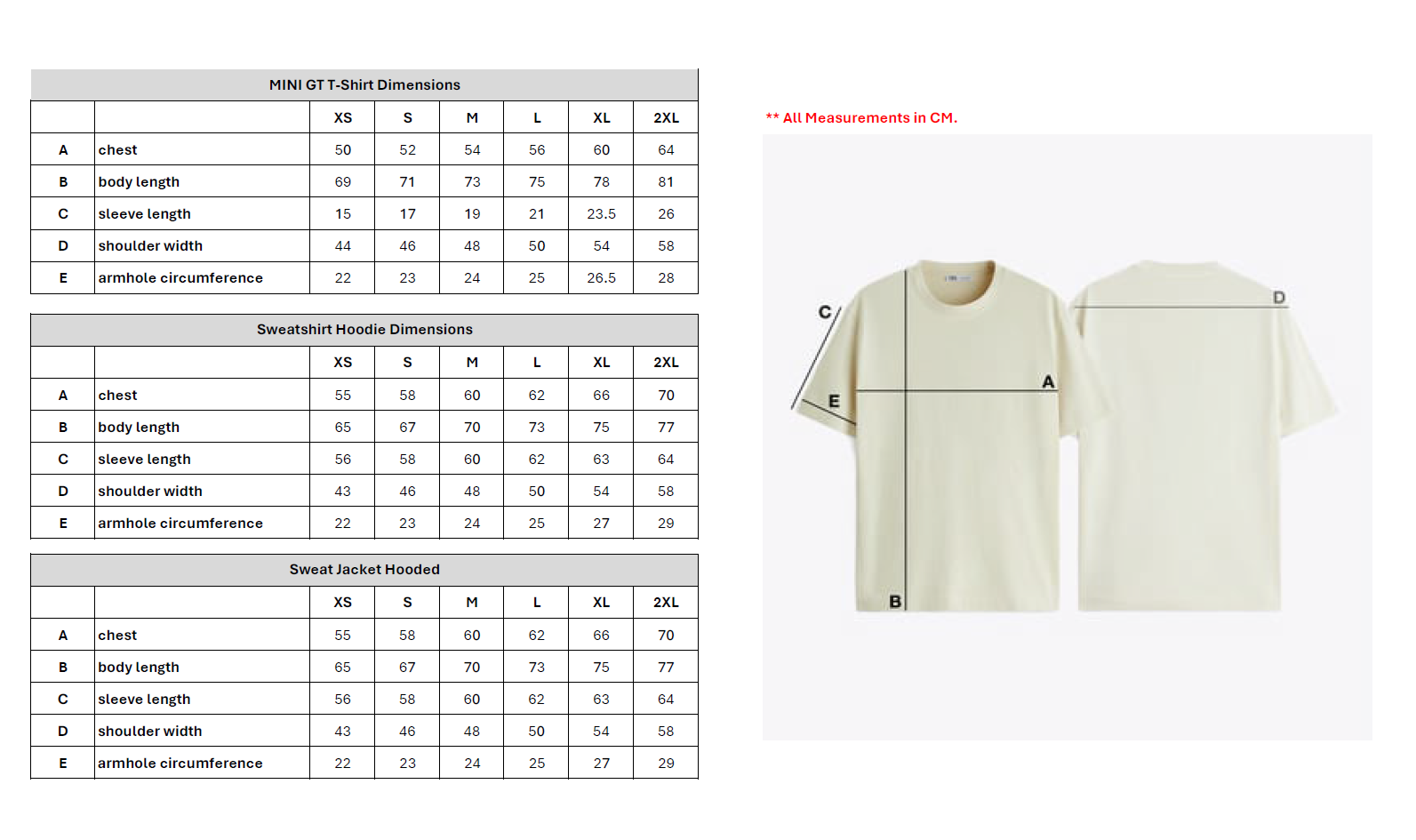 MINI GT Official T-shirt - Driven by Passion White M Size