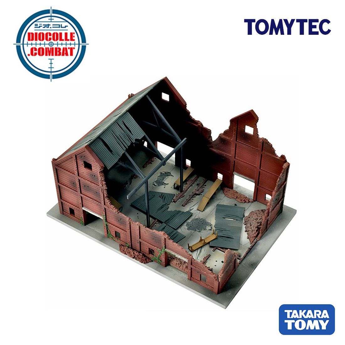 Takara Tomy TOMYTEC Diorama 1:144 -  Dio Com-DCM12 Decayed Warehouse