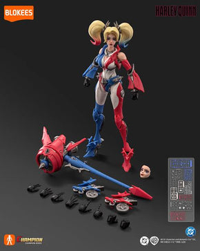 Load image into Gallery viewer, Blokees Figures -  Batman Champion Classic 04 Harley Quinn 75674 Model Kit
