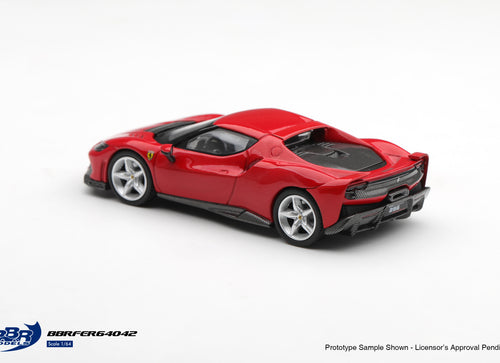 Load image into Gallery viewer, (Pre-order) BBR 1/64 Ferrari 296 Speciale Rosso Corsa (Red) Diecast Model Car
