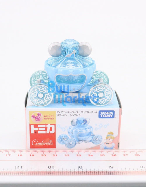 Load image into Gallery viewer, Takara Tomy Tomica Disney Motors Jewelryway Ribonet Cinderella Mini Diecast Car
