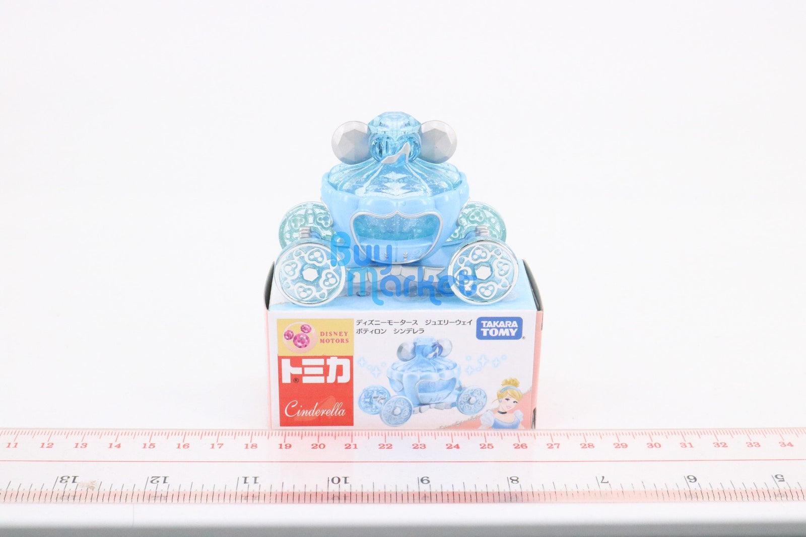 Takara Tomy Tomica Disney Motors Jewelryway Ribonet Cinderella Mini Diecast Car