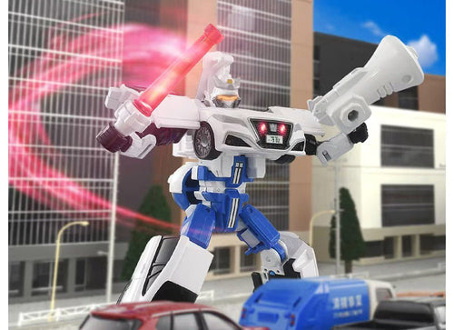Load image into Gallery viewer, Takara Tomy Tomica Jobraver Police Braver Riot Police &amp; Traffic Police Set
