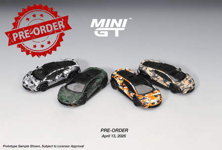 (Pre-order) Mini GT MGTS0026 Lamborghini Huracán Sterrato All Terrarin Set Model