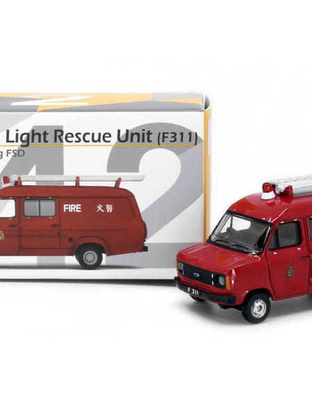 Tiny City 42 Die-cast Model Car - 1980's HKFSD Light Rescue Unit