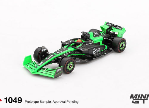Load image into Gallery viewer, (Pre-order) Mini GT #1049 Kick Sauber C44 #77 Valtteri Bottas 2024 F1 Chinese GP
