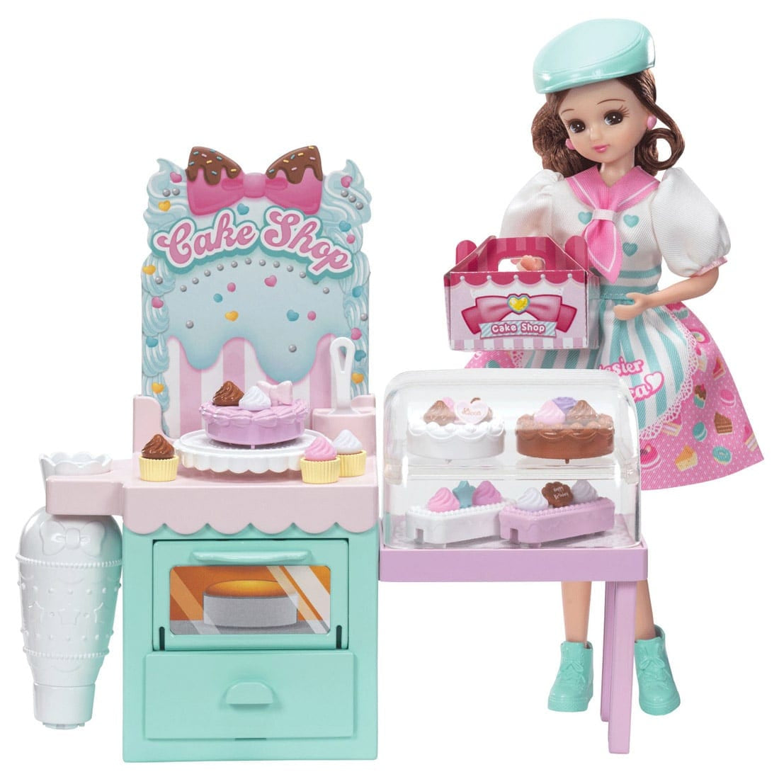 Takara Tomy Licca Licca-Chan Oshigoto Jobs Friends Haisha Patissier Set