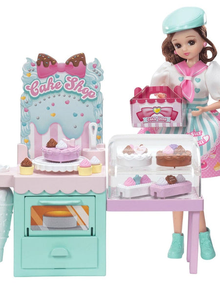 Takara Tomy Licca Licca-Chan Oshigoto Jobs Friends Haisha Patissier Set