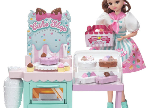 Load image into Gallery viewer, Takara Tomy Licca Licca-Chan Oshigoto Jobs Friends Haisha Patissier Set
