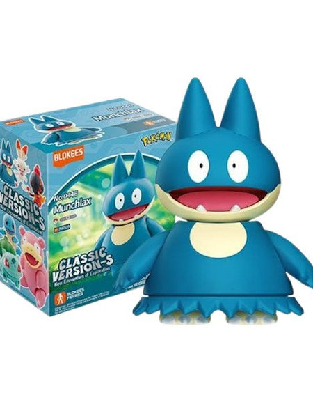 Blokees Pokemon Classic Version-S Munchlax Buildable Action Figure Model Kit