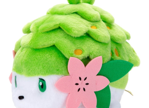 Load image into Gallery viewer, Takara Tomy Pokemon Soft Plush Toy I Choose You! Basic Shaymin (Land Form)
