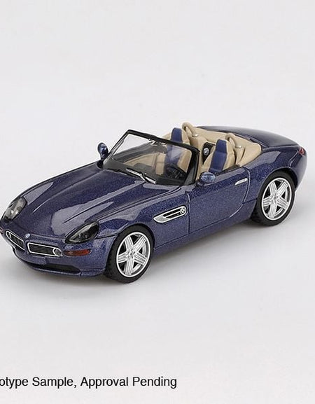 Mini GT 1/64 #1082 BMW Z8 Alpina  Alpine Blue LHD Diecast Model Car