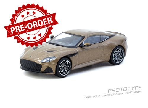 Load image into Gallery viewer, (Pre-order) Tarmac Works 1/64 Aston Martin DBS Superleggera Brown Metallic Model
