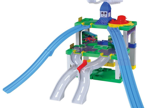 Load image into Gallery viewer, TOMY Mickey Mouse &amp; Road Racers Tomica Action Course Reorganization Town Circuit
