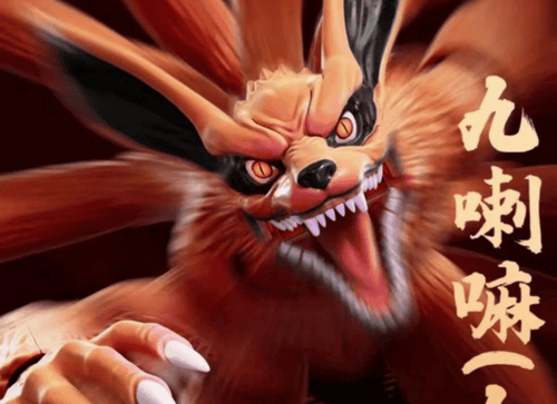 Load image into Gallery viewer, Blokees Legend Edition Naruto Shippuden AE01 Nine Tails Kurama Model Kit
